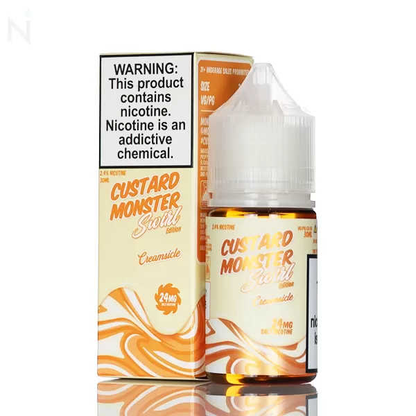 Custard Monster Salt - Creamsicle Swirl - 30ml - 48mg