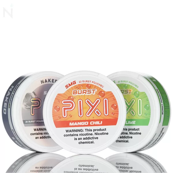 Pixi Burst Nicotine Pouches - 20ct - Lemon Lime