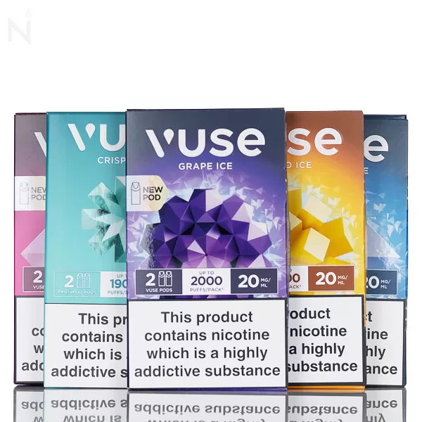 Vuse ePods 2-Pack - 2000 Puffs - Grape Ice