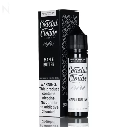 Coastal Clouds E-Liquid - Maple Butter - 60ml - 3mg