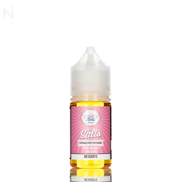 Dinner Lady Salt - Strawberry Meringue - 30ml - 35mg - Image 2
