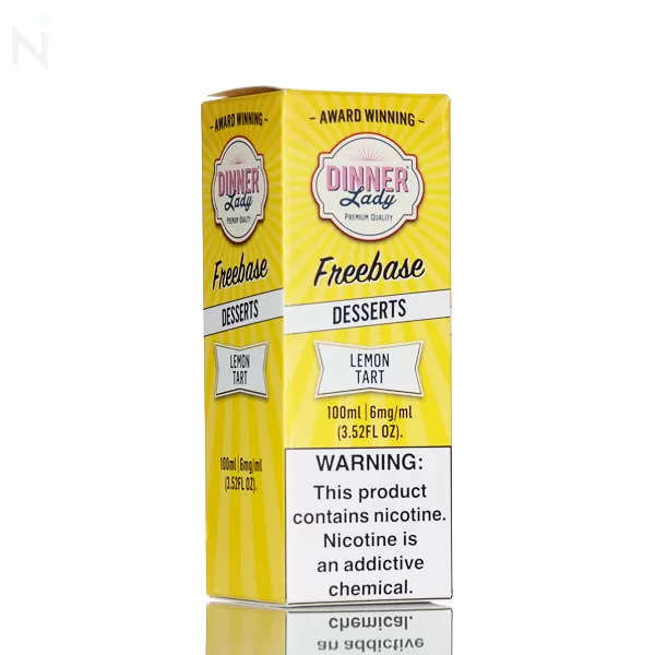 Dinner Lady E-Liquid - Lemon Tart - 100ml - 6mg - Image 3