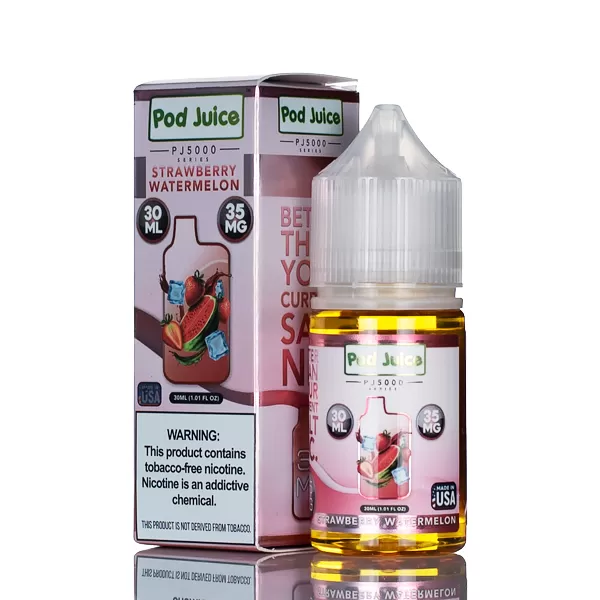 Pod Juice Salt PJ5000 - Strawberry Watermelon - 30ml (DISCONTINUED) - 35mg