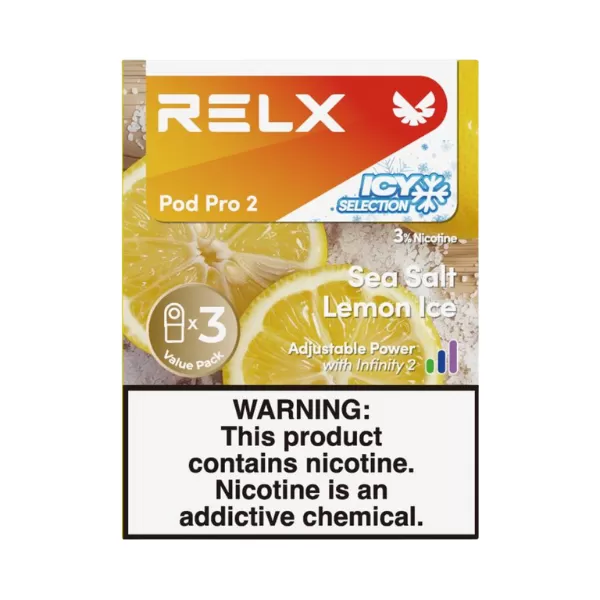 Relx Pod Pro 2 Replacement Pods - Lemon Ice Tea - Image 2