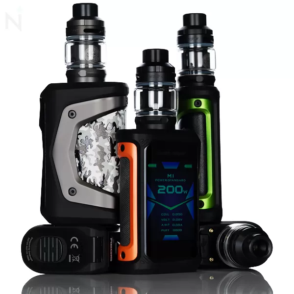 GeekVape Aegis X 200W Zeus Starter Kit - Gunmetal Camo