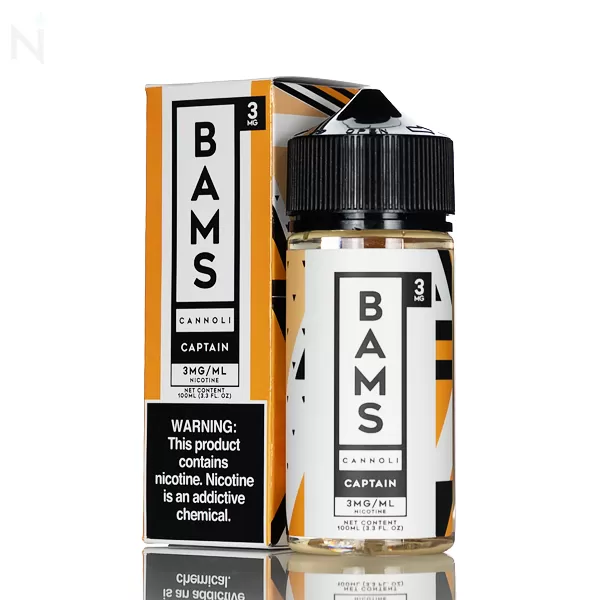 BAMS Cannoli - Captain Cannoli - 100mL - 3mg