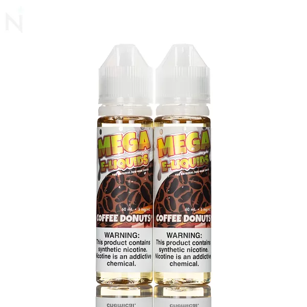 Mega E-Liquid - Coffee Donuts - 120mL - 6mg - Image 2