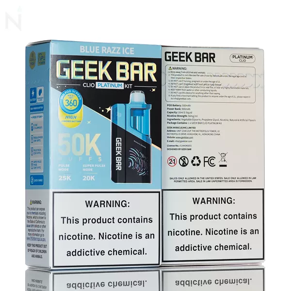 Geek Bar Clio 50K Puffs Disposable Kit - Dragonfruit Lemonade - Image 2