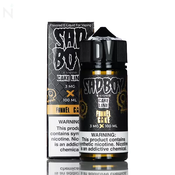 Sadboy E-Liquid - Funnel Cake - 100ml - 3mg