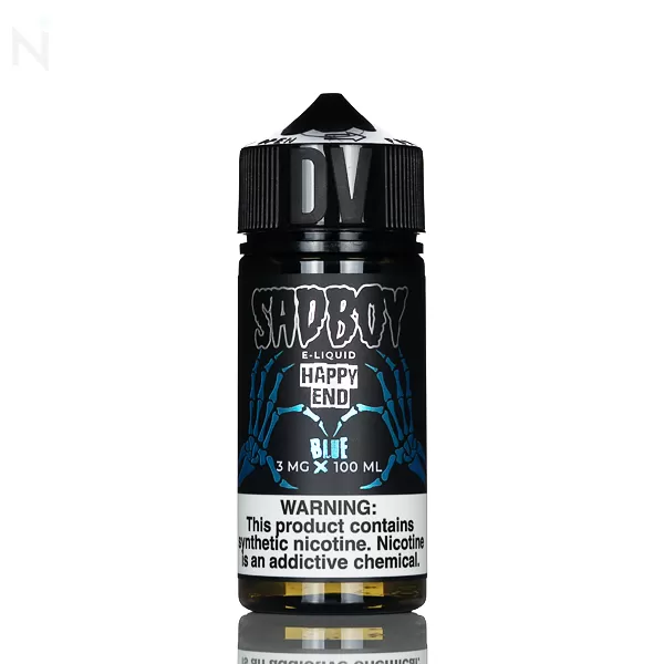 Sadboy E-Liquid - Happy End Blue - 100mL - 6mg - Image 2