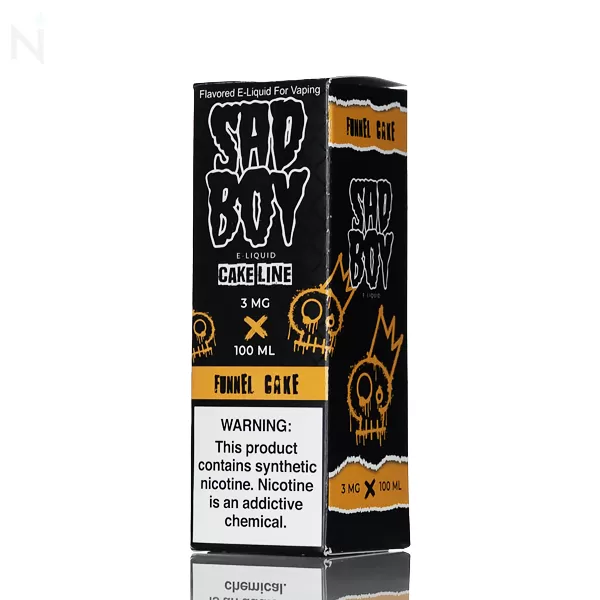 Sadboy E-Liquid - Funnel Cake - 100ml - 3mg - Image 3
