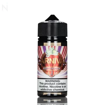 Juice Roll Upz E-Liquid - Carnival Berry Lemonade - 100mL - 3mg