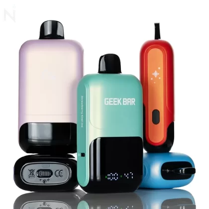 Geek Bar Ice Prince 50,000 Puffs Disposable - Strawberry Bubblegum