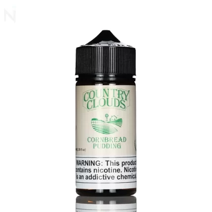 Country Clouds E-Liquid - Corn Bread Puddin'- 100mL - 3mg