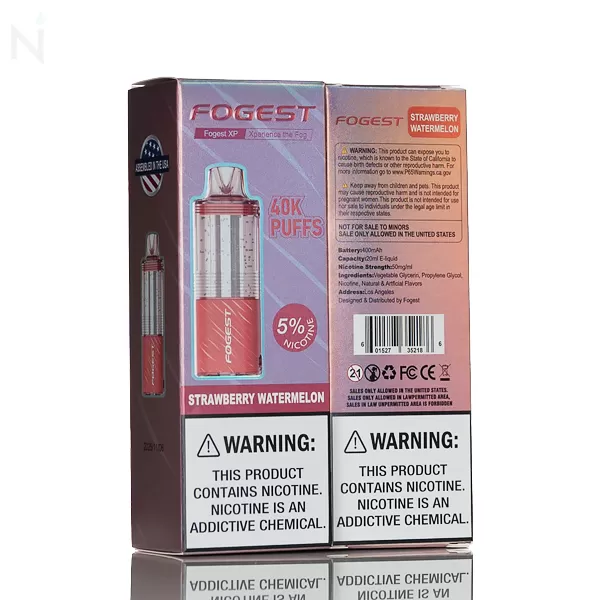 Fogest XP 40K 40000 Puffs Foger Compatible Disposable Vape - - Blue Razz Ice - Image 3