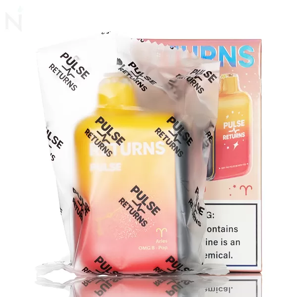Pulse Returns 15000 Puff Disposable Vape - Juicy Peach Ice - Image 2