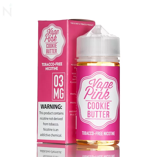 Vape Pink by Propaganda E-Liquid - Cookie Butter - 100mL - 6mg