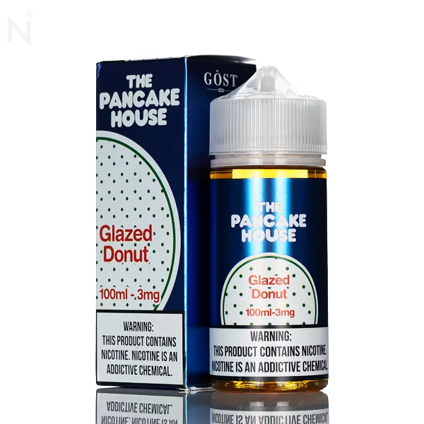 Pancake House E-Liquid - Glazed Donuts - 100ml - 3mg