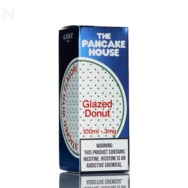 Pancake House E-Liquid - Glazed Donuts - 100ml - 3mg - Image 3