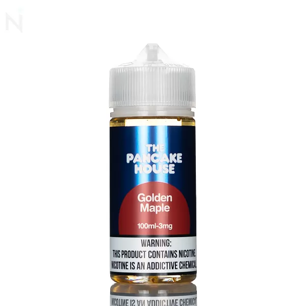 Pancake House E-Liquid - Golden Maple - 100ml - 3mg - Image 2