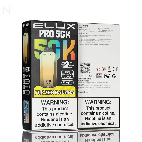 Elux Cyberover Pro 50K 50000 Puffs Disposable Vape - Dragon Melon - Image 3