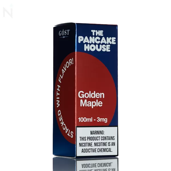 Pancake House E-Liquid - Golden Maple - 100ml - 3mg - Image 3