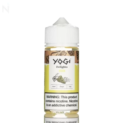 Yogi Delights E-Liquid - White Grape Ice - 100mL - 3mg