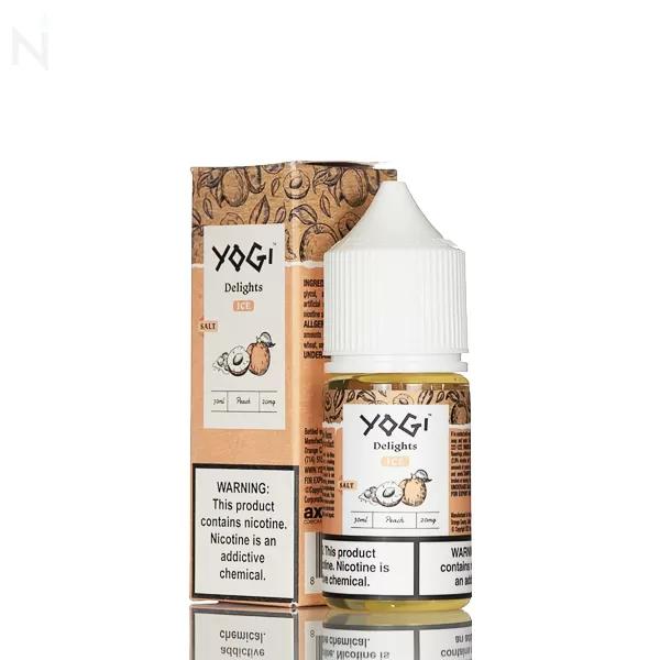 Yogi Delights Salt Peach Ice - 30mL - 20mg