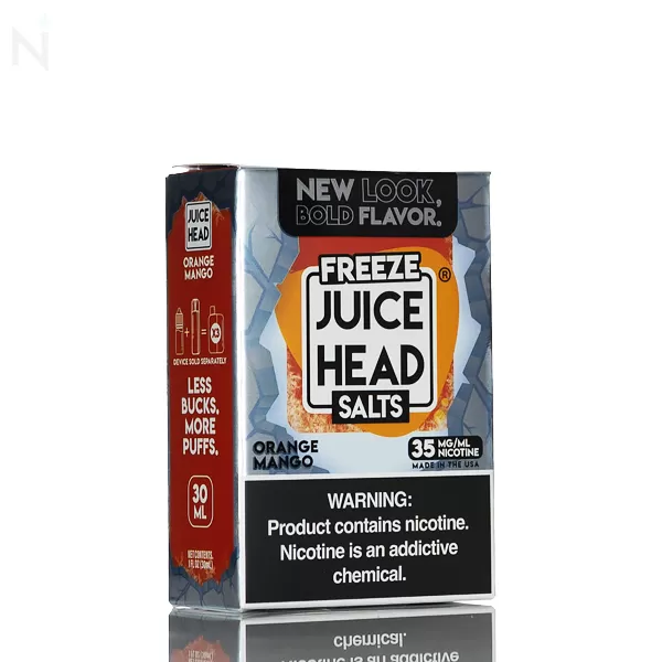 Juice Head Salt Nic - Orange Mango Freeze - 30ml - 50mg - Image 3