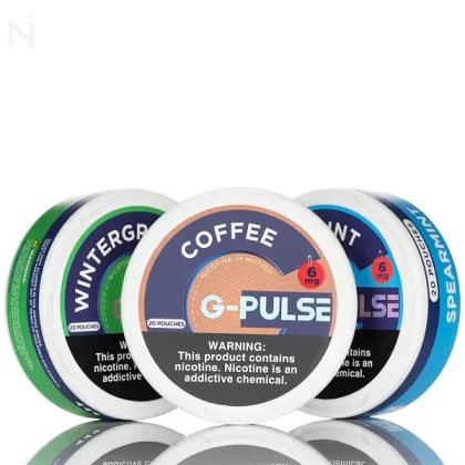 G-Pulse Nicotine Pouches - Peppermint 15mg