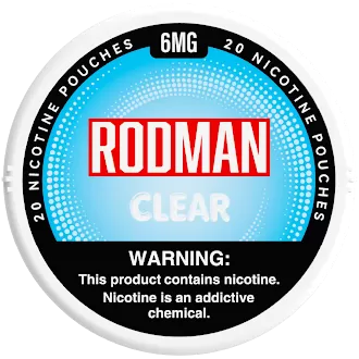 Rodman Dry+ Nicotine Pouches - Clear / 12mg
