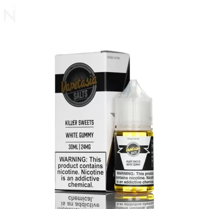 Vapetasia E-Juice Salts - White Gummy - 30mL - 48mg