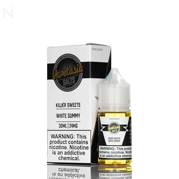Vapetasia E-Juice Salts - White Gummy - 30mL - 48mg
