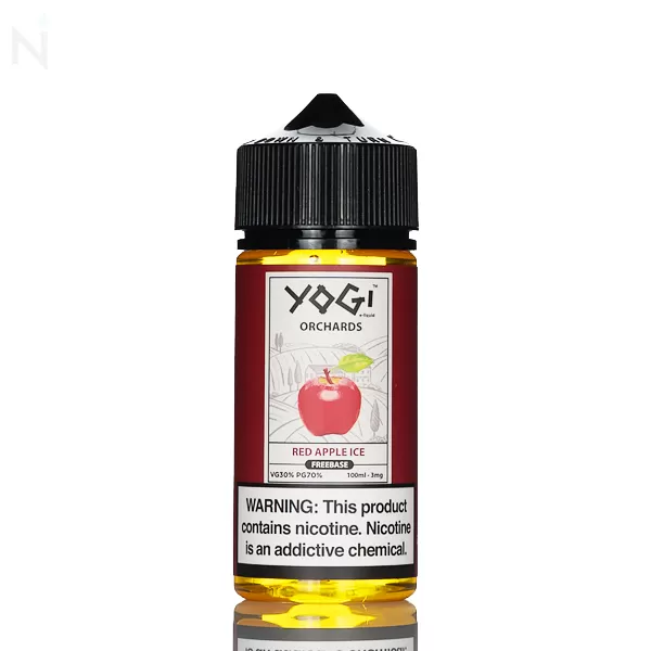 Yogi Orchards Red Apple Ice E-Liquid - 100mL - 6mg