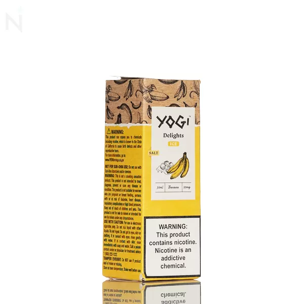 Yogi Delights Salt Banana Ice - 30mL - 35mg - Image 2