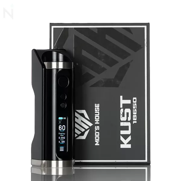 Mods House Kust 18650 DNA60C Box Mod - Full Silver - Image 2