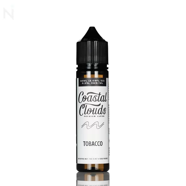 Coastal Clouds E-Liquid - Tobacco - 60mL - 3mg - Image 2