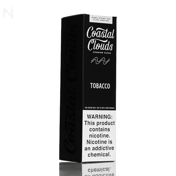 Coastal Clouds E-Liquid - Tobacco - 60mL - 3mg - Image 3
