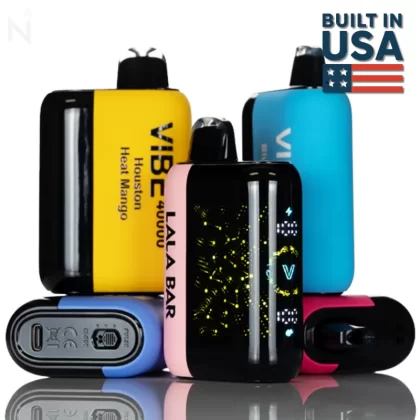 LaLa Bar Vibe 40K 40000 Puffs Disposable - 20mL - Strawberry Watermelon