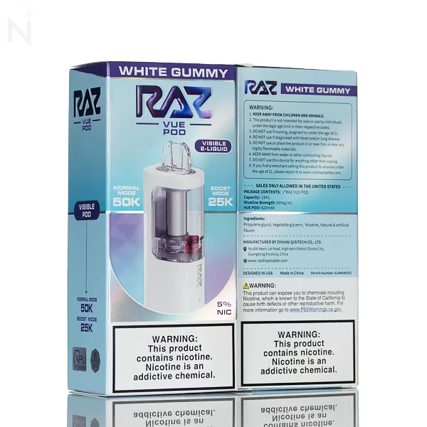 RAZ Vue 50K 50000 Puffs Disposable Pod - Peach Yummy - Image 3