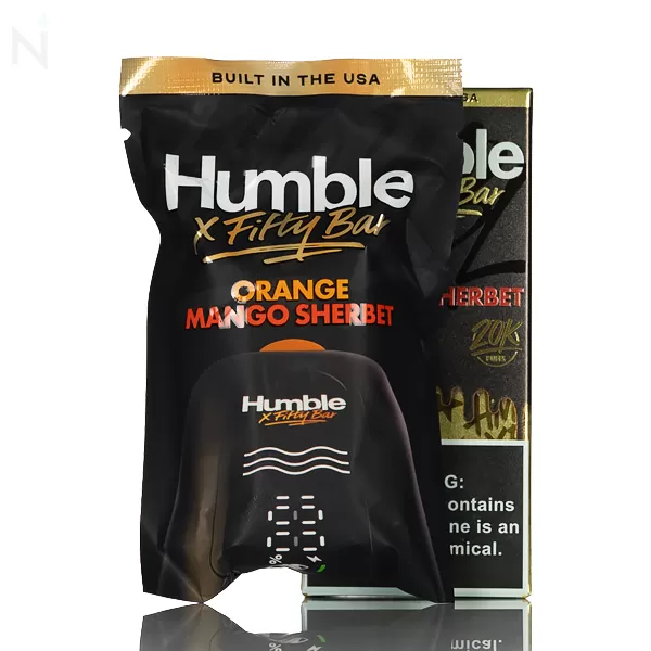 HUMBLE X Fifty Bar 20K 20000 Puffs Disposable - Golden Mango - Image 2