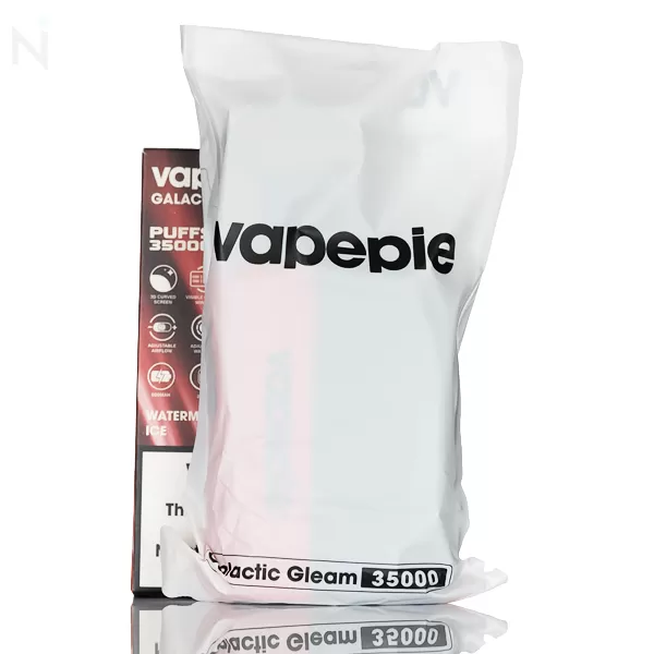Vapepie Galactic Gleam 35K Puffs Disposable - 20mL - Blue Razz Ice - Image 2