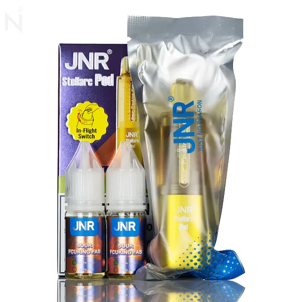 JNR Stellarc 100K 100000 Puffs Disposable Pod - 30mL - Sour Apple Ice - Image 3