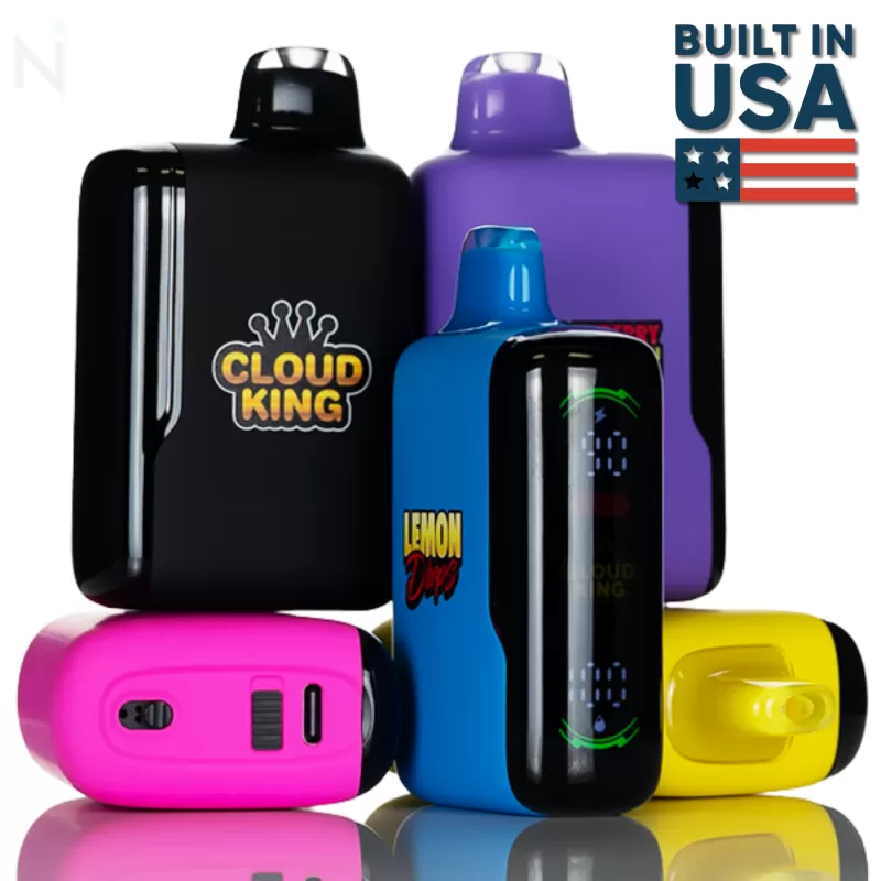 Cloud King 20K 20000 Puffs Disposable - 16mL - Pink Squares