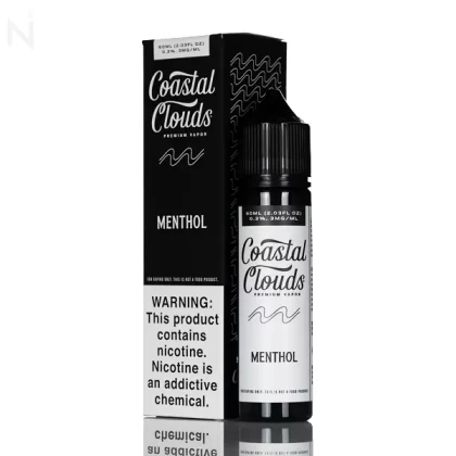 Coastal Clouds E-Liquid - Menthol - 60mL - 6mg