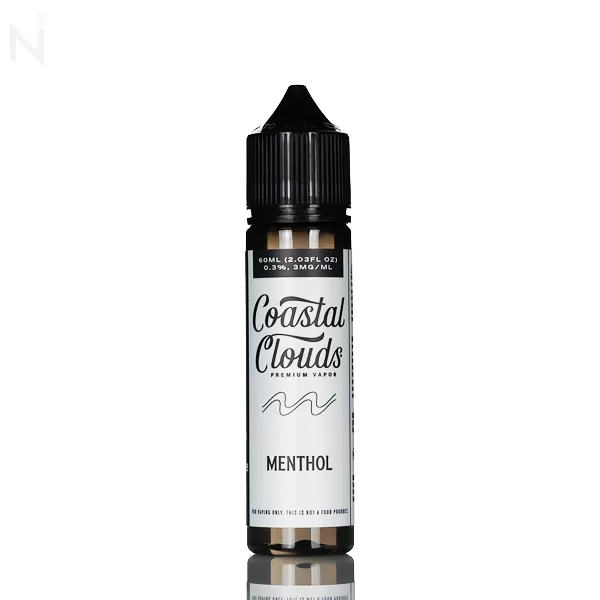 Coastal Clouds E-Liquid - Menthol - 60mL - 6mg - Image 2