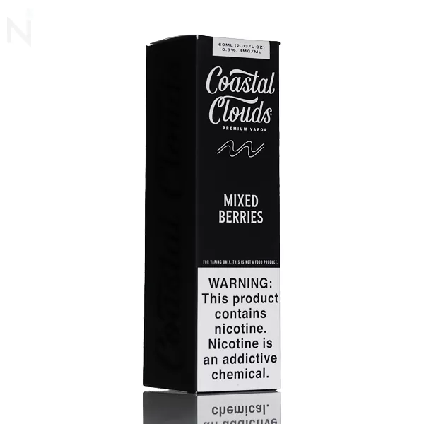 Coastal Clouds E-Liquid - Mixed Berries - 60mL - 3mg - Image 3