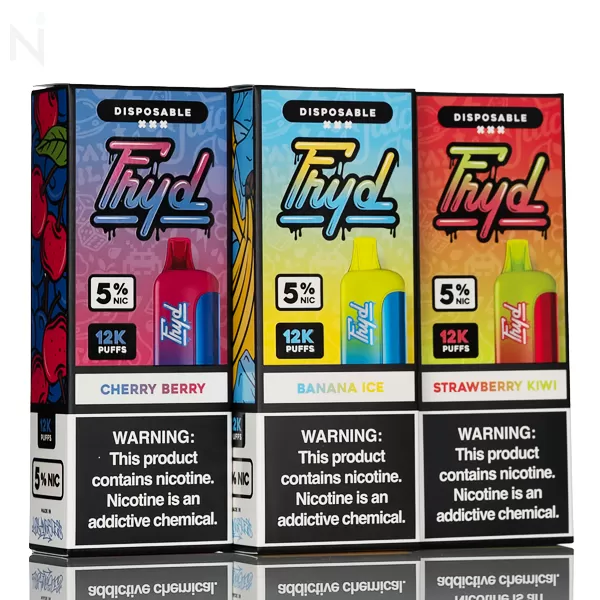 FRYD 12K 12000 Puffs Disposable Vape - 17mL - Banana Ice