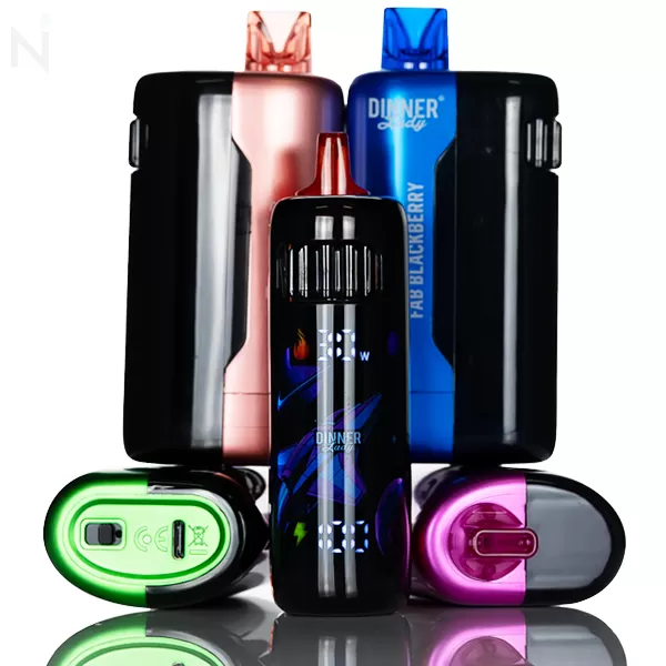 Dinner Lady Galaxy 60,000 Puffs Disposable - Miami Mint