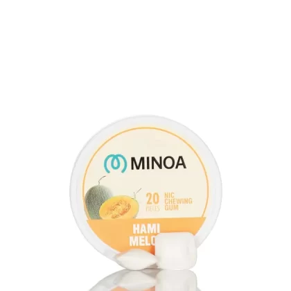 Minoa Nicotine Gum - Pack of 20 - Berry 4mg